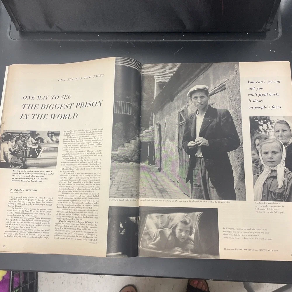1958 NOVEMBER 25 LOOK MAGAZINE - RUSSIA'S TWO FACESCOVER - Gunsmoke Kitty